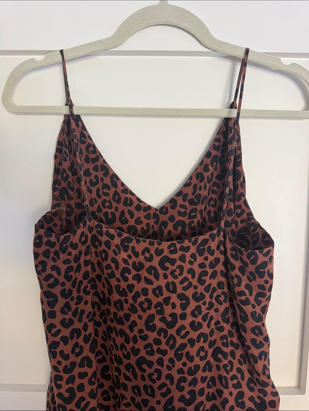 Marine Layer Brown Leopard Print Maxi Dress - Picture 2 of 3